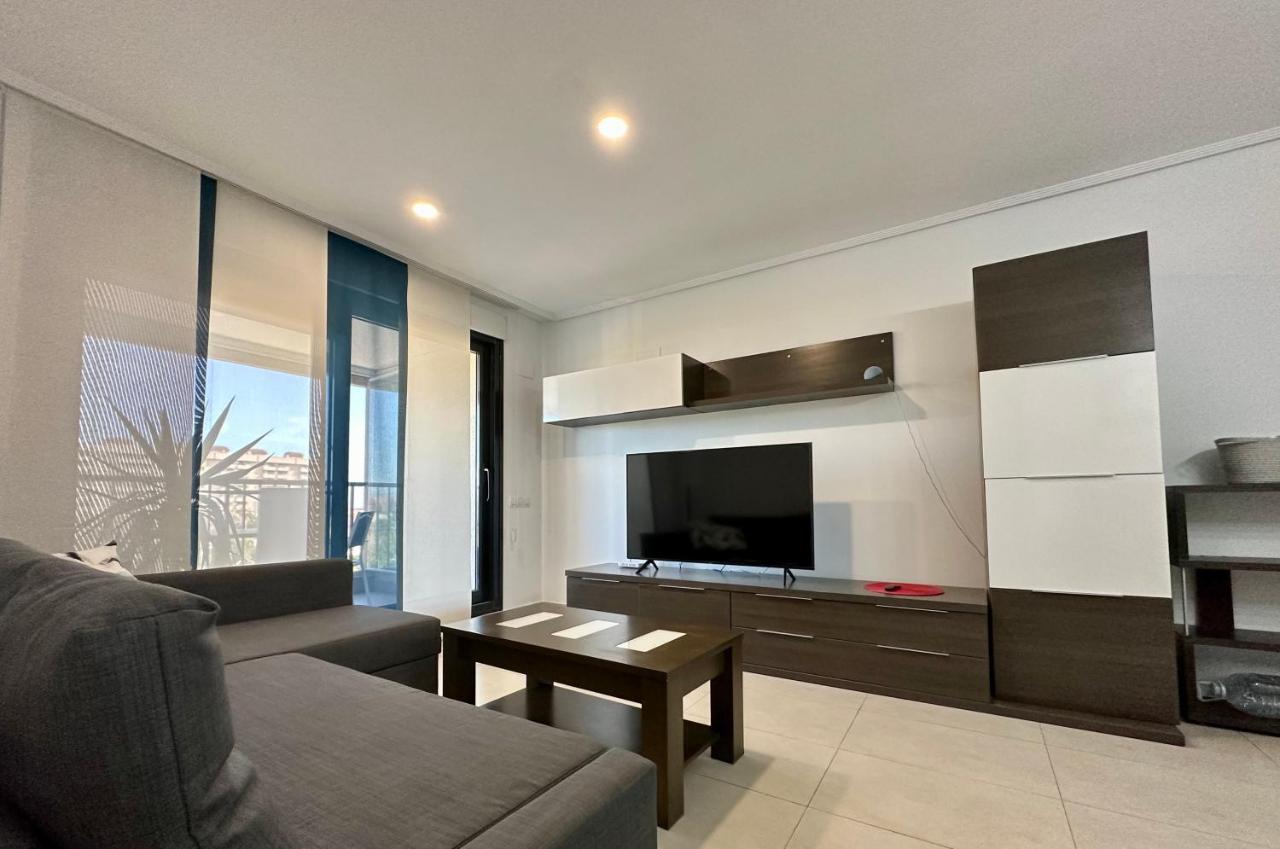 Sunny Patacona Seaview Apartment Valencia Bagian luar foto
