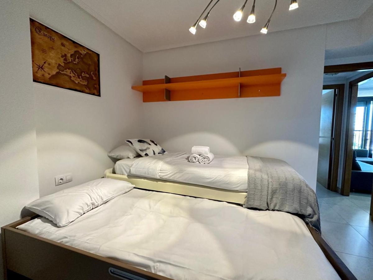 Sunny Patacona Seaview Apartment Valencia Bagian luar foto