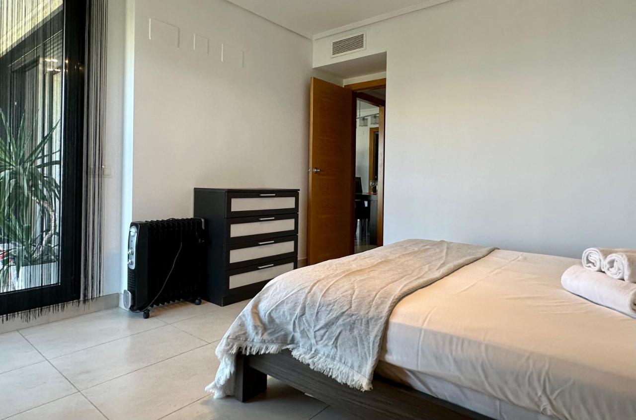 Sunny Patacona Seaview Apartment Valencia Bagian luar foto