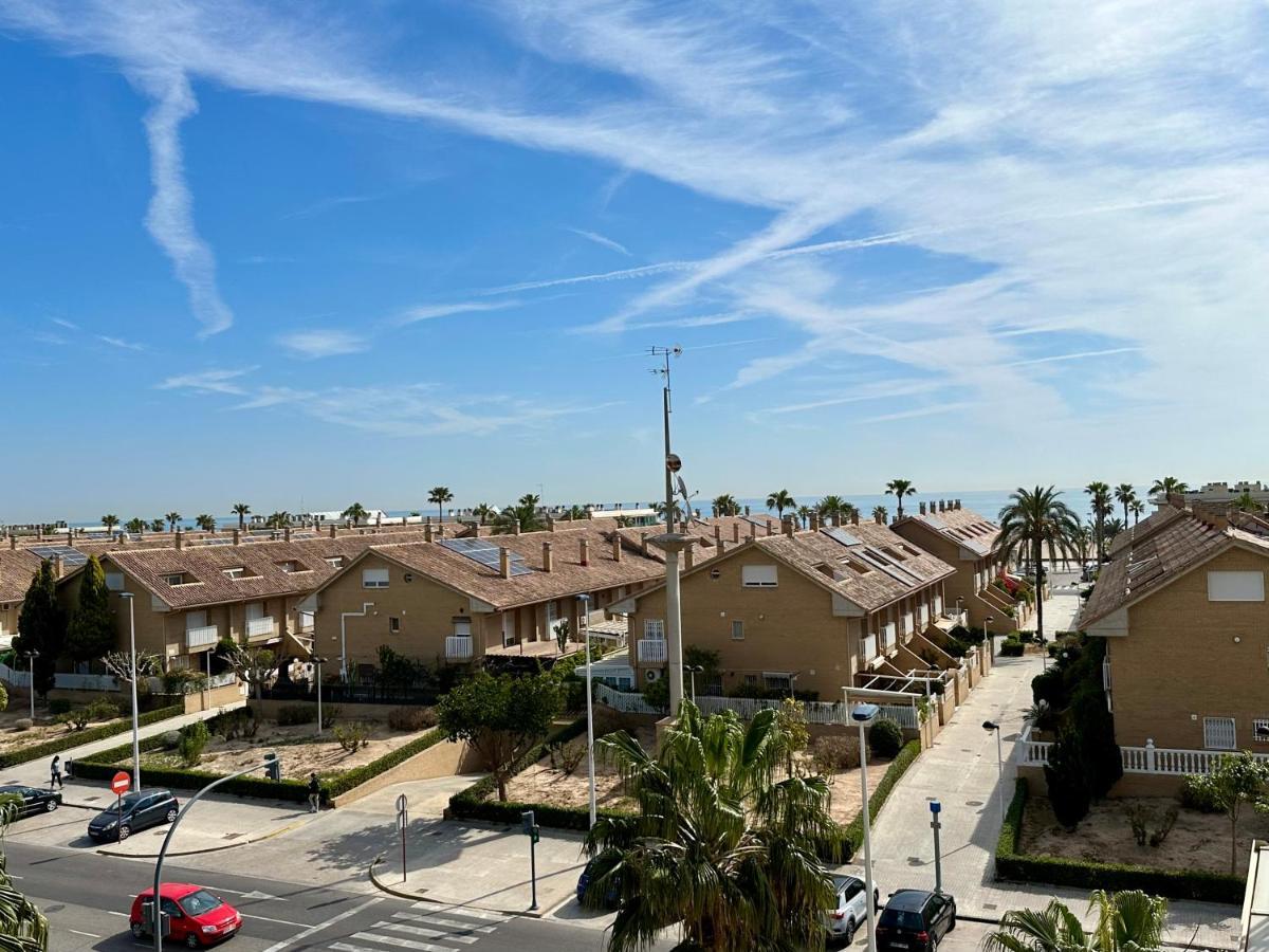 Sunny Patacona Seaview Apartment Valencia Bagian luar foto