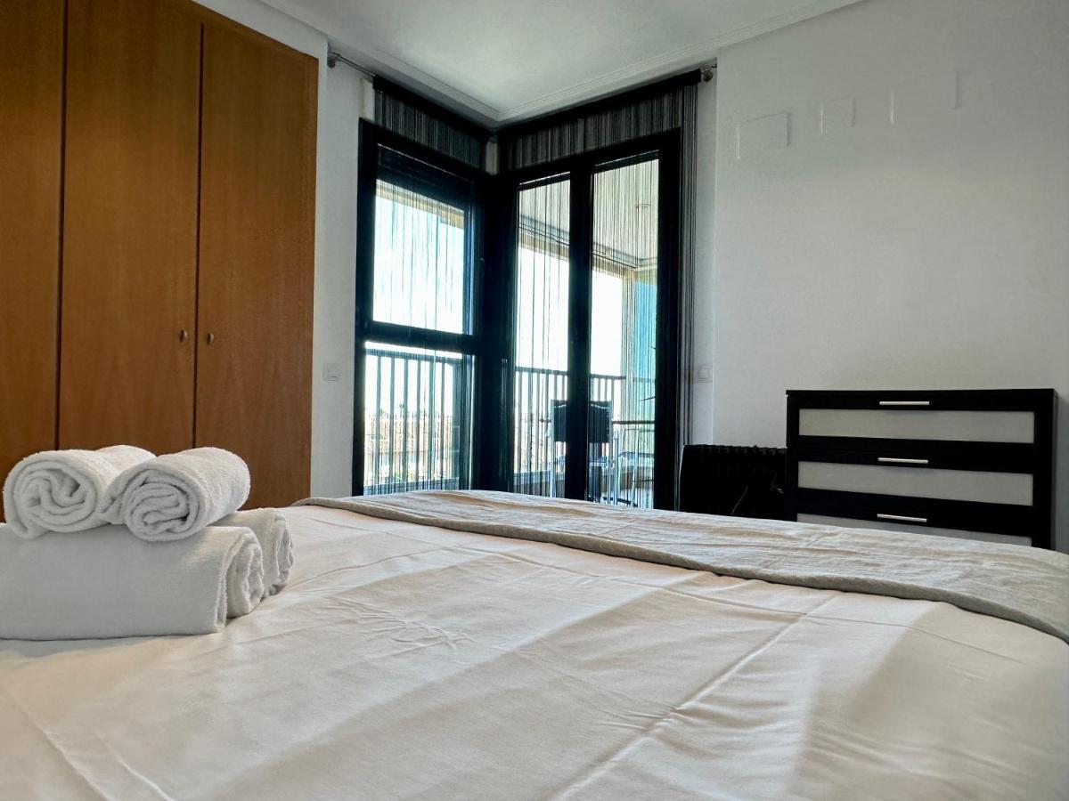 Sunny Patacona Seaview Apartment Valencia Bagian luar foto
